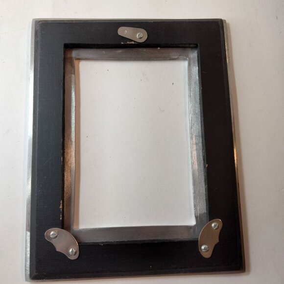 Grandma Silver Metal Picture Frame Shabby Distressed - Picture 5 of 5